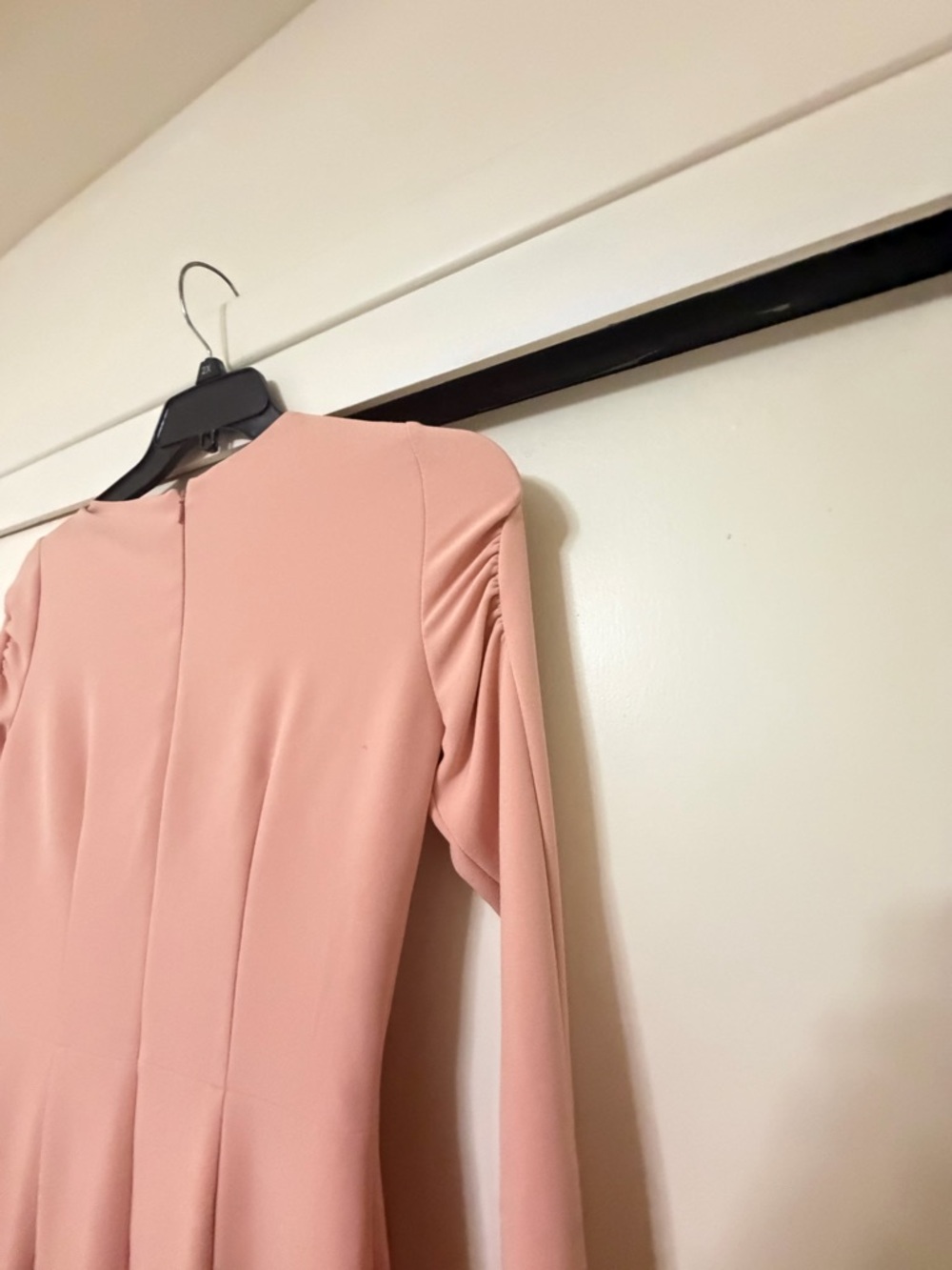 ANTONIO MELANI Dusty Rose Long-Sleeve Sheath Dress - Picture 8 of 8